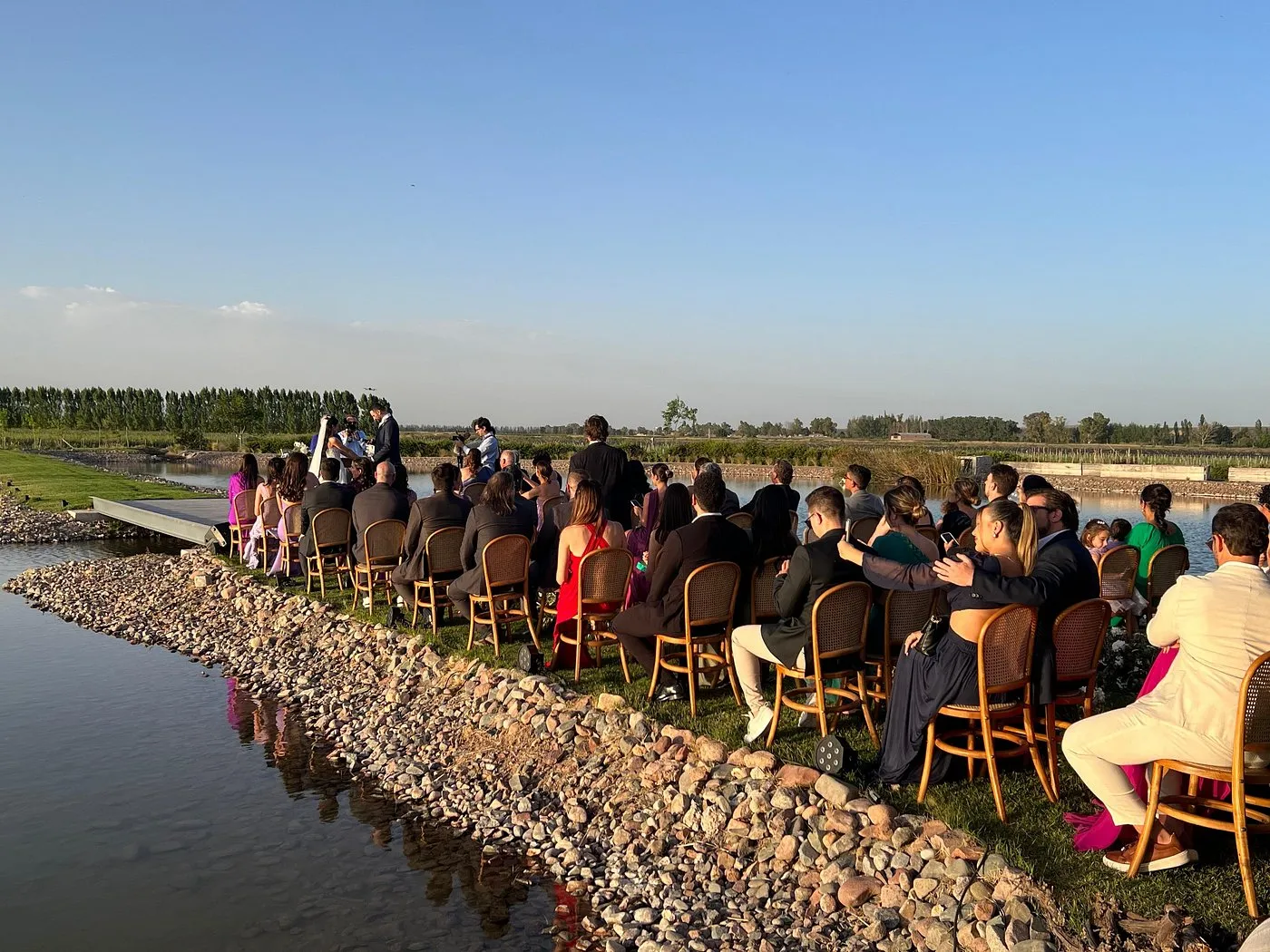Cerimônia de casamento ao ar livre em Mendoza